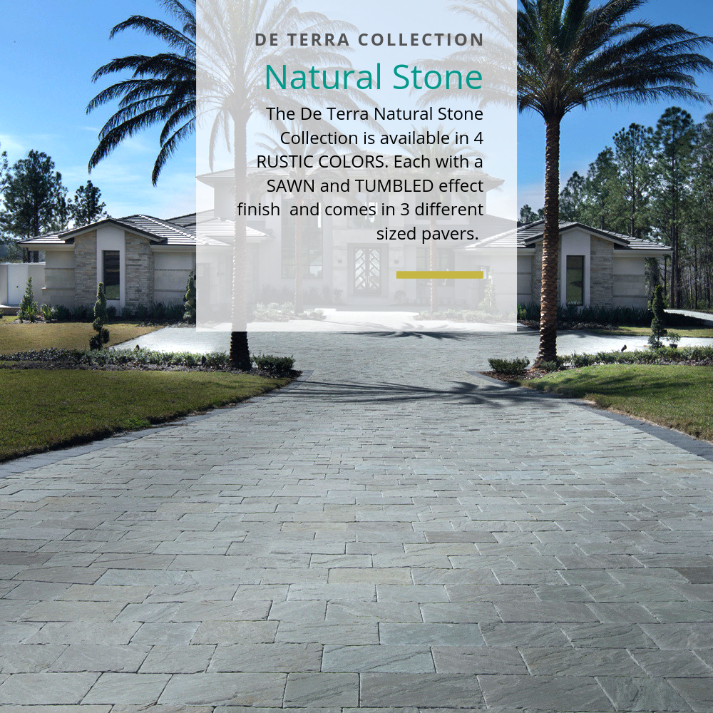 De Terra Stone Driveway Pavers