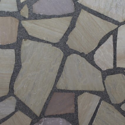 VENEER WALLING - 'Lamina Veneer' Spring-Natural Sandstone with a Cleft Surface