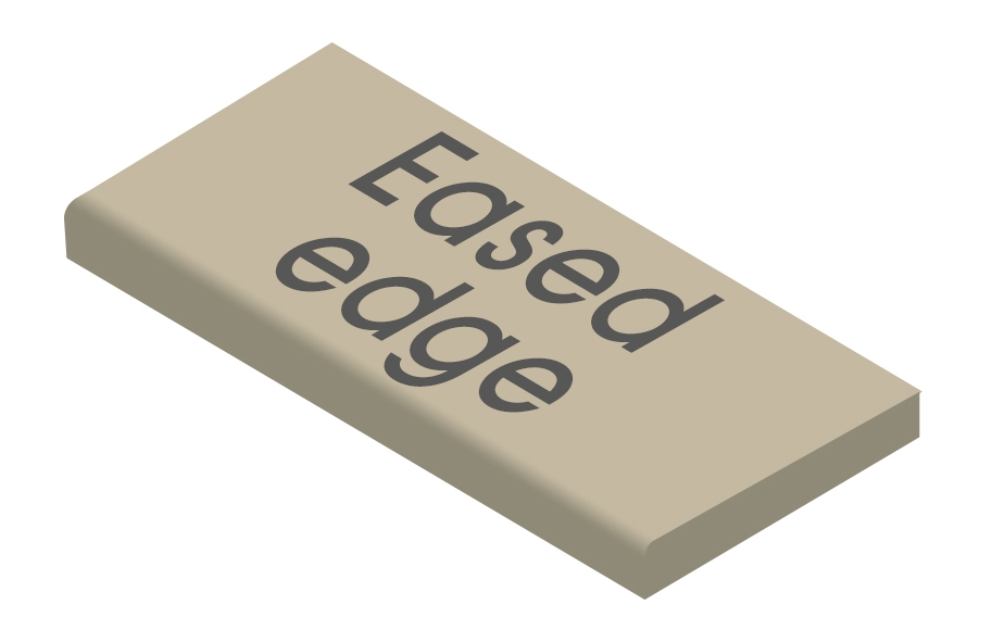 Eased edge